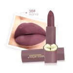 Buy Miss Rose Professional Make-Up Matte Fashion Lipstick Color 38 (7301-004B38) (3.4 g) - Purplle