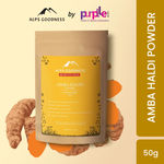 Buy Alps Goodness Powder - Amba Haldi (50 g) | 100% Natural Powder | No Chemicals, No Preservatives, No Pesticides | Face Mask for Even Toned Skin | Face Mask for Glow - Purplle