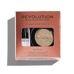 Buy Makeup Revolution Flawless Foils - Retreat (2 g + 2 ml) - Purplle