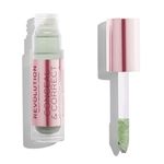 Buy Makeup Revolution Conceal And Correct Green (4 g) - Purplle