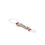 Buy Crunchy Fashion Antique Gold-Plated & Off-White Ring Bracelet - Purplle