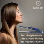 Buy Gorgio Profesional Hair Straightern Gold plated (Thin) HS2040 - Purplle