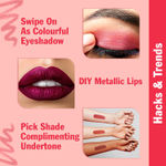 Buy NY Bae Mets Matte Lip Crayon | Satin Texture | Pink | Enriched with Vitamin E - For That Extra Bases 36 (2.8 g) - Purplle