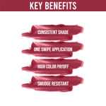 Buy NY Bae Mets Matte Lip Crayon | Satin Texture | Maroon | Enriched with Vitamin E - Infield 39 (2.8 g) - Purplle