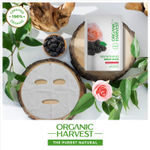 Buy Organic Harvest Brightening Serum Mask Sheet for Men/Women with Mulberry & Rose Extract - Purplle
