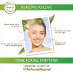 Buy Organic Harvest Shine & Glow Serum Mask For Women With Saffron, Oat Milk & Fig Extracts - Purplle