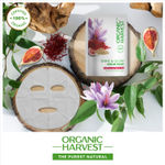 Buy Organic Harvest Shine & Glow Serum Mask For Women With Saffron, Oat Milk & Fig Extracts - Purplle