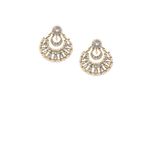 Buy Golden Peacock Gold Plated Beaded Drop Earring - Purplle