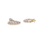 Buy Golden Peacock Gold Plated Beaded Drop Earring - Purplle