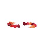 Buy Golden Peacock Multi-Colour Tassel Earring - Purplle