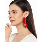 Buy Golden Peacock Multi-Colour Tassel Earring - Purplle
