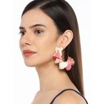 Buy Golden Peacock Multi-Colour Tassel Earring - Purplle
