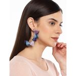 Buy Golden Peacock Multi-Colour Tassel Earring - Purplle