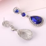 Buy Sukkhi Attractive Crystals from Swarovski Rhodium Plated Drop Earring for Women - Purplle