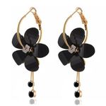 Buy Sukkhi Attractive Floral Crystal Gold Plated Clip-On Earring for Women - Purplle