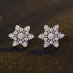 Buy Sukkhi Cluster Floral Cubic Zirconia Rhodium Plated Earring for Women - E80949 - Purplle