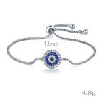 Buy Sukkhi Trendy Adjustable Cubic Zirconia Rhodium Plated Bracelet For Women - BC80835 - Purplle