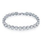 Buy Sukkhi Marvellous Adjustable Crystal Rhodium Plated Bracelet For Women - BC80982 - Purplle