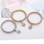 Buy Sukkhi Intricately 3 Tone Crystal Gold Plated Multi Colour Bracelet For Women - BC81045 - Purplle