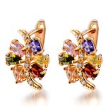 Buy Sukkhi Exotic Crystal Gold Plated Clip-On Earring for Women - Purplle