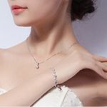 Buy Sukkhi Exquisite Crystal Stone Rhodium Plated Bracelet For Women - BC80809 - Purplle