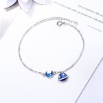 Buy Sukkhi Attractive Adjustable Blue Meenakari kari Rhodium Plated Bracelet For Women - BC80849 - Purplle