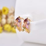 Buy Sukkhi Lavish Floral Crystal Stone Multi Colour Gold Plated Earring For Women - E80786 - Purplle