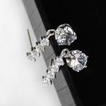 Buy Sukkhi Sleek Crystal Stone Rhodium Plated Earring For Women - E80758 - Purplle