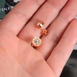 Buy Sukkhi Love Inscript Pink Cubic Zirconia Stud Earrings - E81126 - Purplle