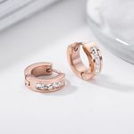 Buy Sukkhi Ritzy Cubic Zirconia Pink Gold Plated Earring For Women - E80826 - Purplle