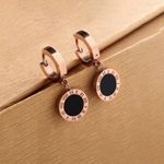 Buy Sukkhi Intricately Black Western Style Never Fading Gold Plated Earring For Women - E80777 - Purplle