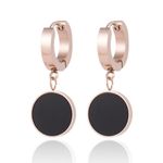 Buy Sukkhi Adorable Black Hoop style Artificial Stone Gold Plated Earring For Women - E80776 - Purplle