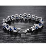 Buy Sukkhi Dazzling Crystal Rhodium Plated Bracelet For Women - BC81035 - Purplle