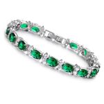 Buy Sukkhi Lavish Crystal Rhodium Plated Bracelet For Women - BC81036 - Purplle