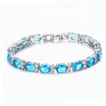Buy Sukkhi Shimmering Crystal Rhodium Plated Bracelet For Women - BC81038 - Purplle