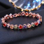 Buy Sukkhi Eye-catchy Color stone Gold Plated Multi Colour Bracelet For Women - BC80824 - Purplle