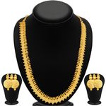 Buy Sukkhi Royal Gold Plated Temple Jewellery Necklace Set - 2253NGDLPV2000 - Purplle