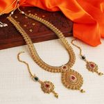 Buy Sukkhi Traditional Jewelleryly Gold Plated Necklace Set For Women - N72431GLDPGA012018 - Purplle