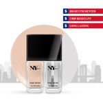 Buy NY Bae Nail Paint Duos, Creme, Beige - Mocha Latte Date with Mattifying Top Coat (5 ml + 5 ml) - Purplle