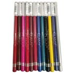 Buy Clamy Glimmer Sticks Eye Lip Liner (Set of 12) - Purplle