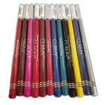 Buy Clamy Glimmer Sticks Eye Lip Liner (Set of 12) - Purplle