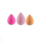 Buy AY Makeup Sponge Puff (Set of 6, Color May Vary), 3 Large and 3 Mini - Purplle