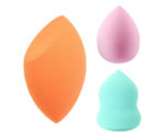 Buy AY Make Up Sponge Puff Makeup Foundation Sponge (Color May Vary) - Pack of 3 - Purplle