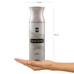 Buy Ajmal Silver Shade Perfume Deodorant For Men (200 ml) - Purplle