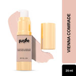 Buy Purplle Caffeine Comrade Long Stay Foundation For Wheatish Skin|Matte|Sweatproof|Weightless|Paraben and Sulphate Free - Vienna Comrade 8 (20 ml) - Purplle
