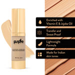 Buy Purplle Caffeine Comrade Long Stay Foundation For Wheatish Skin|Matte|Sweatproof|Weightless|Paraben and Sulphate Free - Mocha Comrade 9 (20 ml) - Purplle