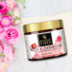 Buy Good Vibes Skin Tightening Scrub - Rose & Geranium (100 gm) - Purplle