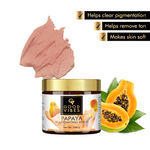 Buy Good Vibes Papaya Rejuvenating Face Scrub | Cleansing, Moisturizing | With Almond Oil | No Parabens, No Sulphates, No Mineral Oil (100 g) - Purplle