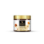 Buy Good Vibes Papaya Glow Face Mask | Brightening Lightens Scars | With Basil | No Parabens No Sulphates No Mineral Oil No Animal Testing (100 g) - Purplle