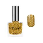 Buy Bella Voste Gold Glitter Nail Paint 61 GL (10 ml) - Purplle